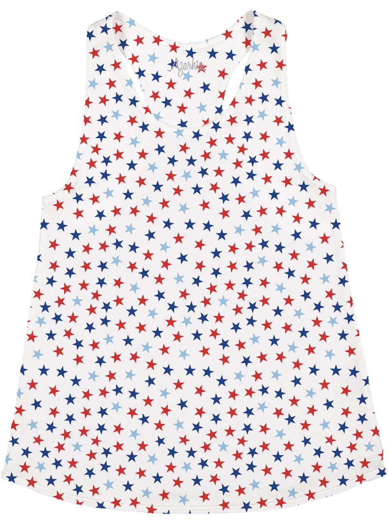 Azarhia LLC Girls Apparel / Shirts / Kids Multicolor / 3 Toddler Azarhia Girls Oh My Stars Printed Tank