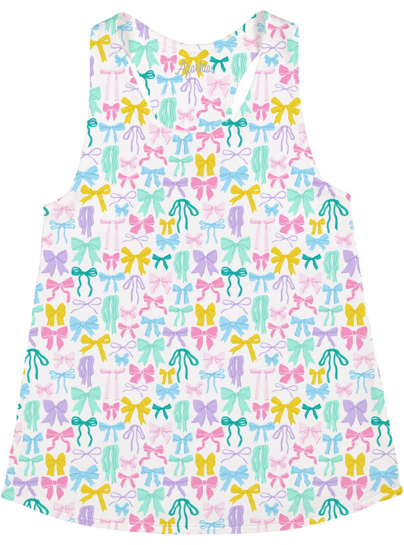 Azarhia LLCAzarhia Girls Pastel Bows Printed TankBabysupermarket