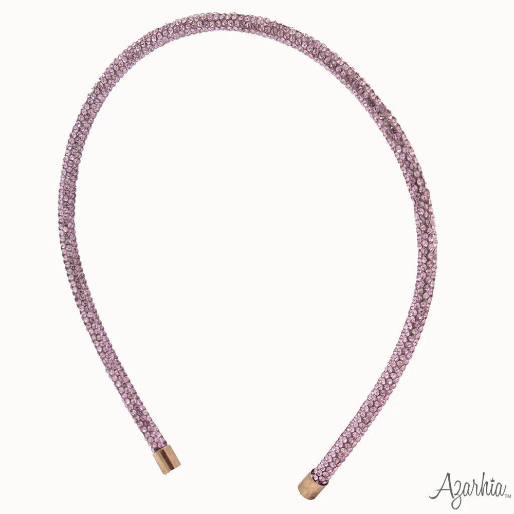 Azarhia Girls Thin Rhinestone Headband