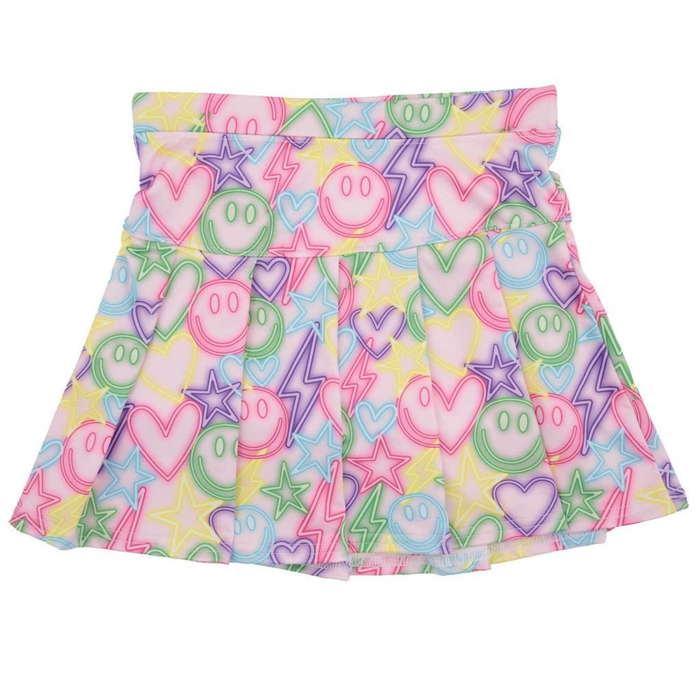 Azarhia Happy Neon Tennis Skort