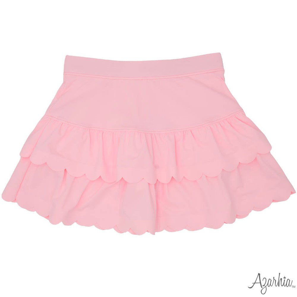 Azarhia LLC Kids Light Pink / 4 Toddler Azarhia Scalloped Skort