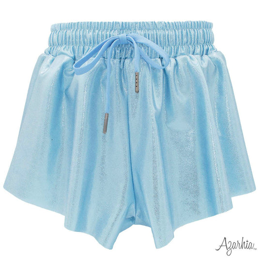 Azarhia Shimmer Butterfly Short - Light Blue
