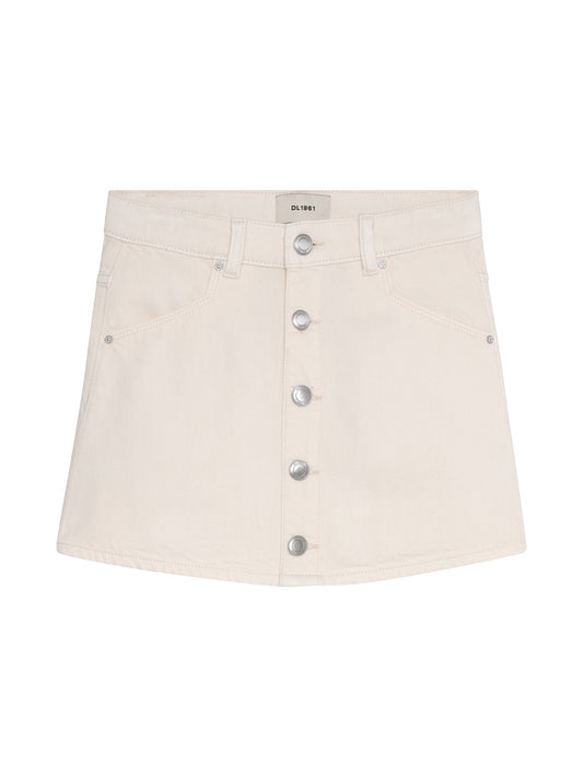 DL1961DL1961 Girls Jenny Mini Skirt - Sugar CookieBabysupermarket