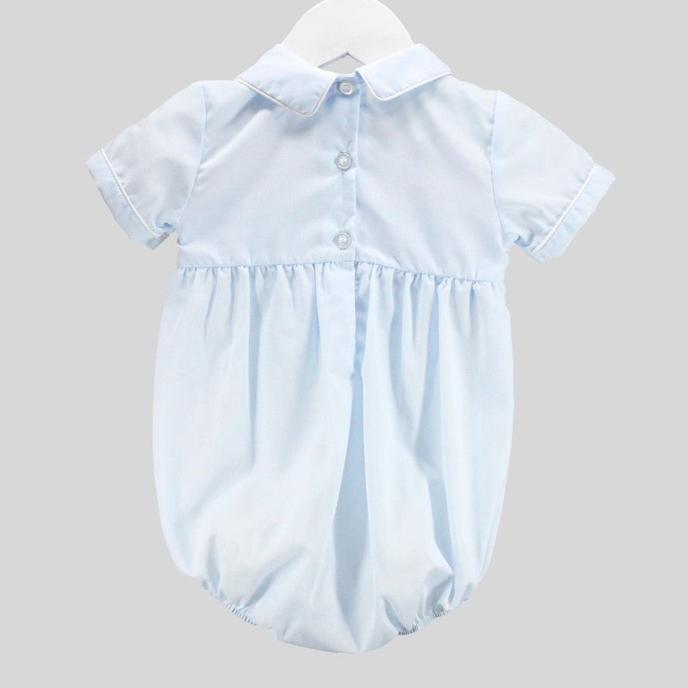 Baby Blessings Baby Blessings Boys White Over Light Blue Matthew Bubble