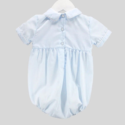 Baby Blessings Baby Blessings Boys White Over Light Blue Matthew Bubble
