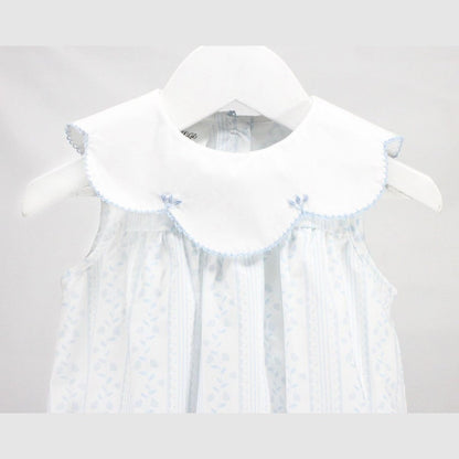Baby Blessings Baby Blessings Girls Scalloped Blue Aria Bubble