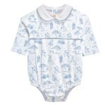Baby Club Chic Boys Barking Bliss Print Bubble
