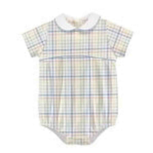 Baby Club ChicBaby Club Chic Boys Gingham Adventure BubbleBabysupermarket