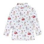Baby Club Chic Boys Holy Doggy Christmas Turtleneck