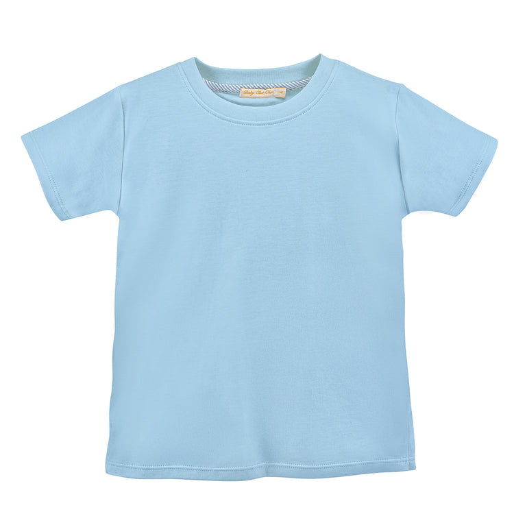 Baby Club Chic Ice Water / 2 Toddler Baby Club Chic Boys Solid T-Shirt with Pocket