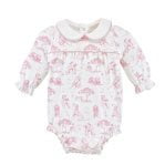 Baby Club Chic Girls Barking Bliss Print Bubble