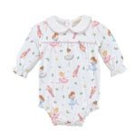Baby Club Chic Girls Nutcracker Print Bubble