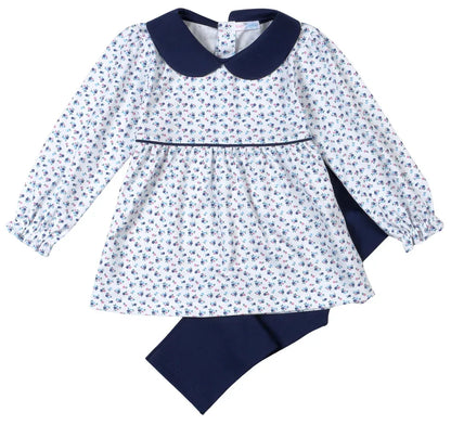 Baby Loren Girls Play Sets Callie Floral / 2 Toddler Baby Loren Girls Callie Floral Legging Set