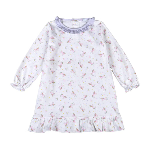 Baby Loren Girls Sleepwear Magic Unicorns / 2 Toddler Baby Loren Girls Magic Unicorns Dress