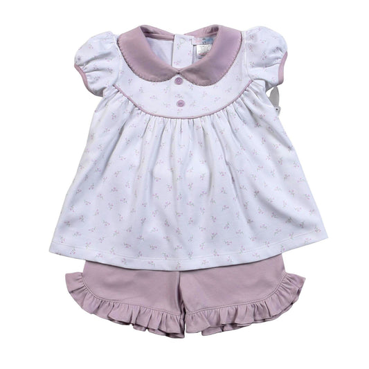 Baby Loren General Purple / 2 Toddler Baby Loren Joy Floral Short Set