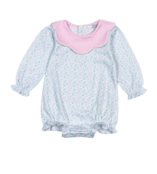 Baby Loren Nicolle Scallop Pima Ruffle Bubble