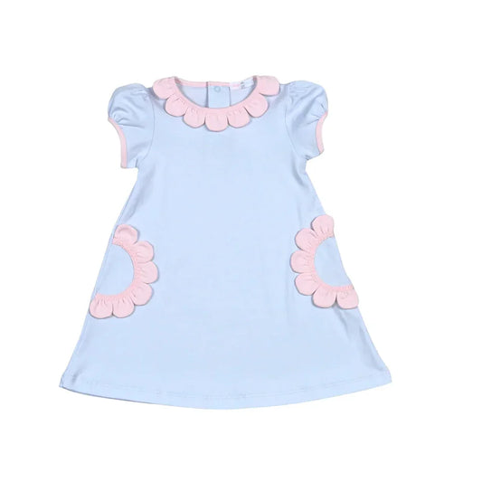 Baby LorenBaby Loren Patti Blue DressBabysupermarket