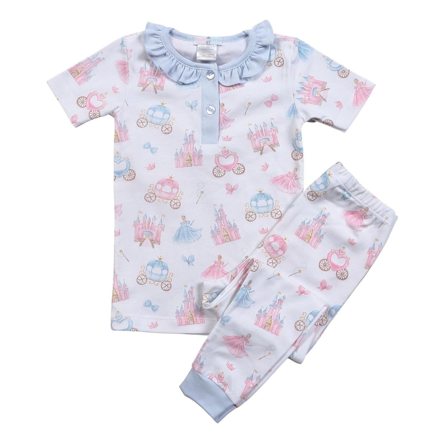 Baby LorenBaby Loren Princess & Castles Two Piece LoungewearBabysupermarket