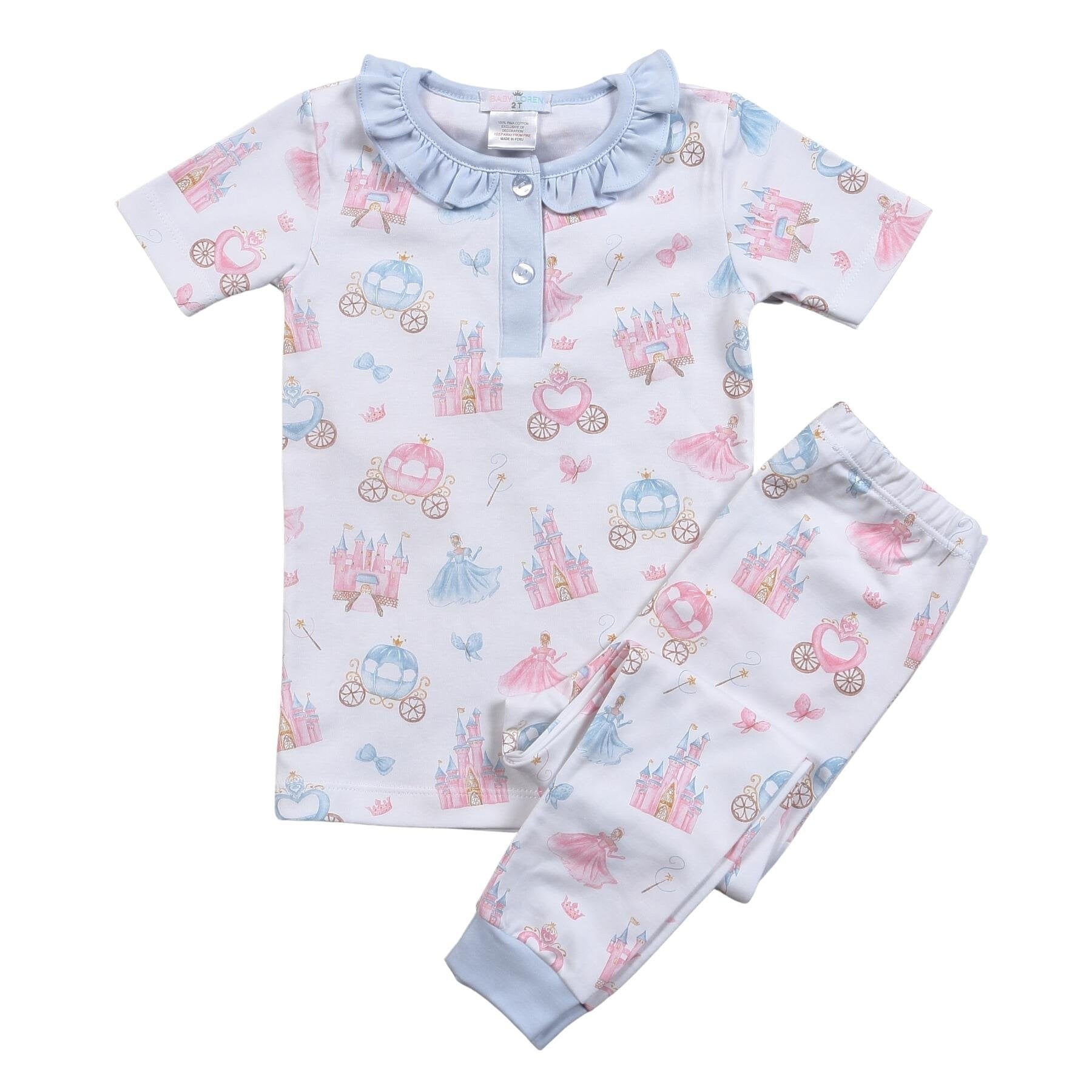Baby LorenBaby Loren Princess & Castles Two Piece LoungewearBabysupermarket