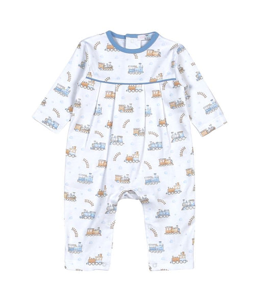 Baby Loren the Choo Choo Collection Pima Romper