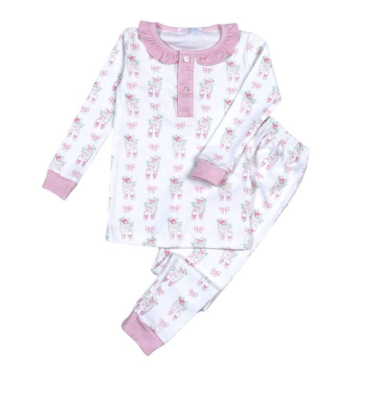 Baby Loren Twinkle Toes Pima Loungewear