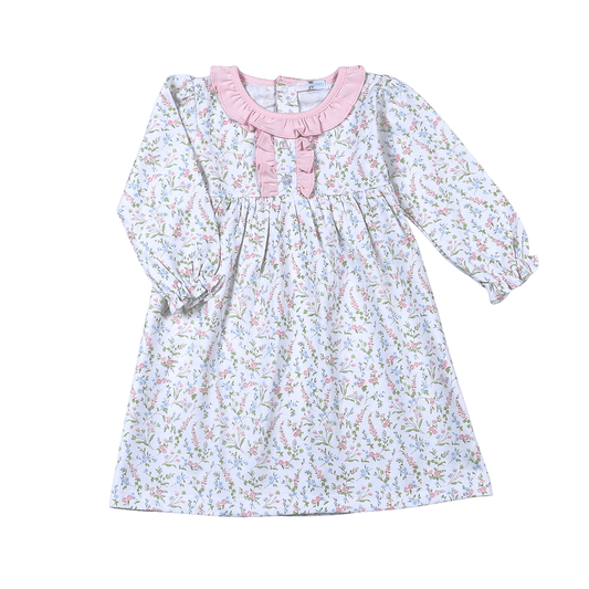 Baby Loren Vivian Floral Pima Play Dress