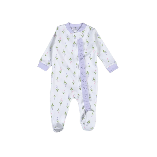 Baby LorenBaby Loren Zoe Zipper FootieBabysupermarket