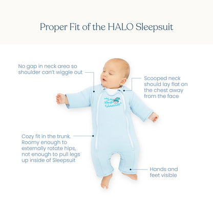 HALOBaby Merlin's Magic Sleepsuit® 100% CottonBabysupermarket