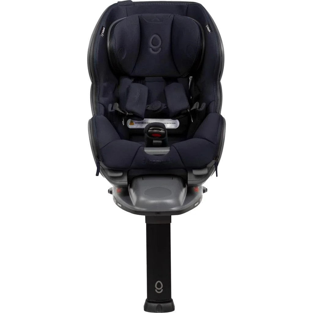 Babyark Convertible Car Seat + Base - Classic Charcoal Crey/Midnight Blue