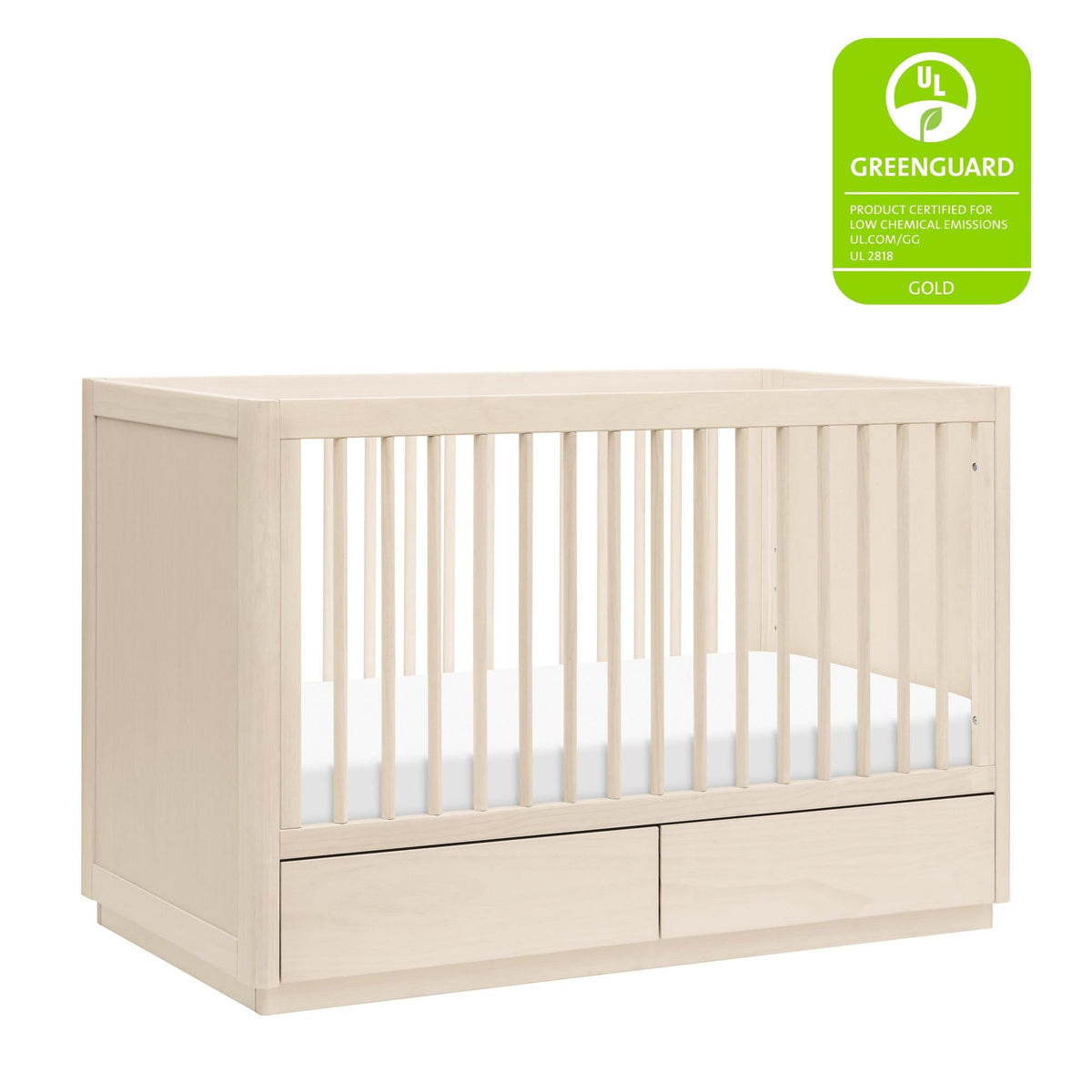 BabylettoBabyletto Bento 3-in-1 Convertible Storage Crib with Toddler Bed Conversion KitBabysupermarket