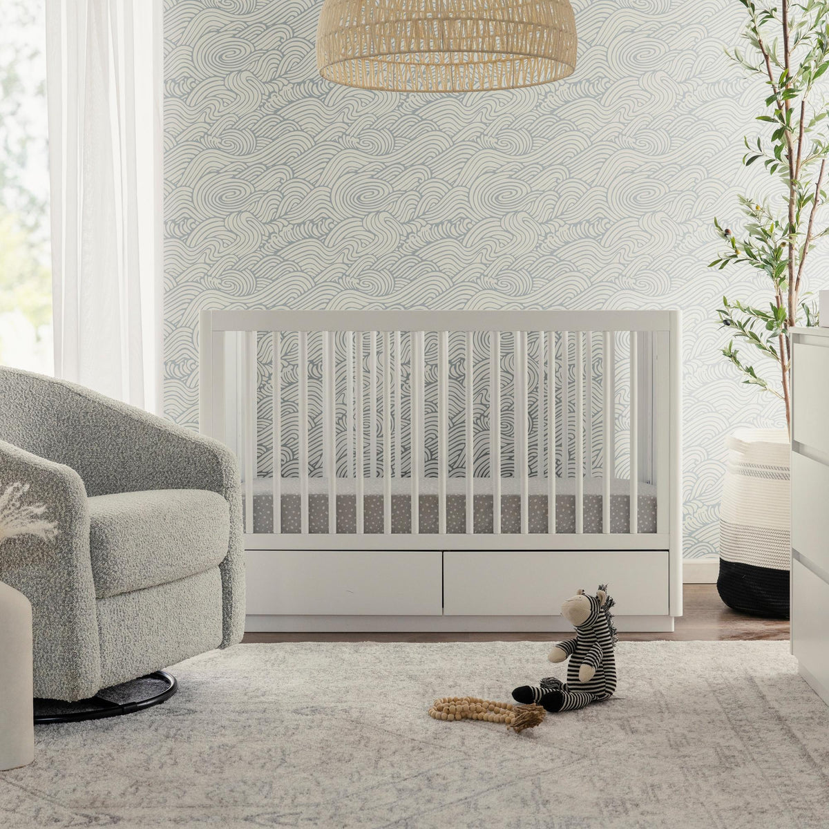 BabylettoBabyletto Bento 3-in-1 Convertible Storage Crib with Toddler Bed Conversion KitBabysupermarket