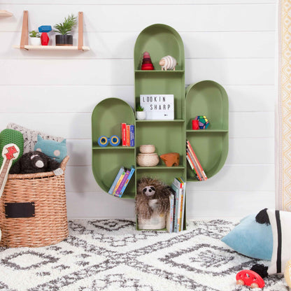Babyletto Bookcases Sage Green Babyletto Cactus Bookcase