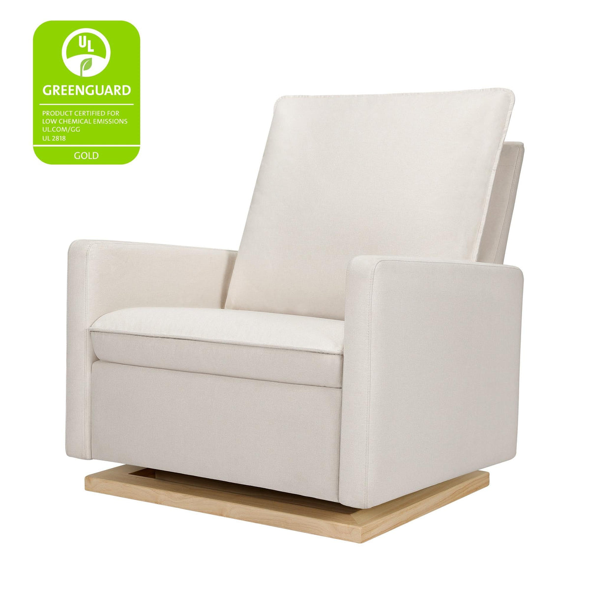 BabylettoBabyletto Cali Pillowback Chair and a Half Glider in Eco-Performance Fabric | Water Repellent & Stain ResistantBabysupermarket