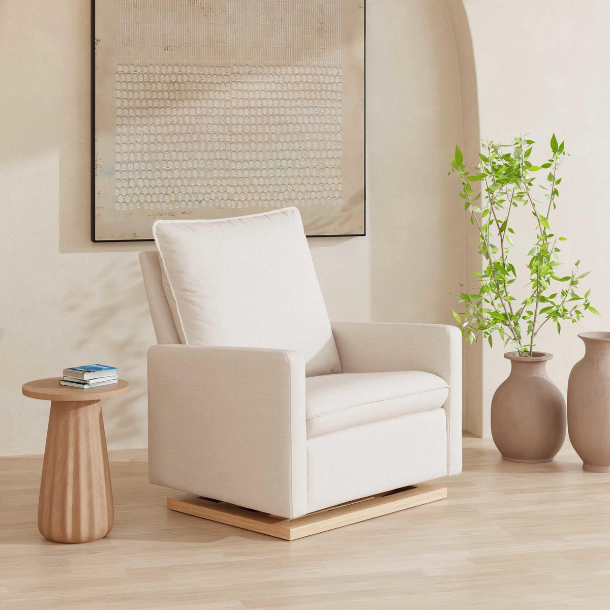 BabylettoBabyletto Cali Pillowback Chair and a Half Glider in Eco-Performance Fabric | Water Repellent & Stain ResistantBabysupermarket