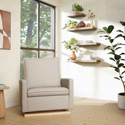 BabylettoBabyletto Cali Pillowback Chair and a Half Glider in Eco-Performance Fabric | Water Repellent & Stain ResistantBabysupermarket