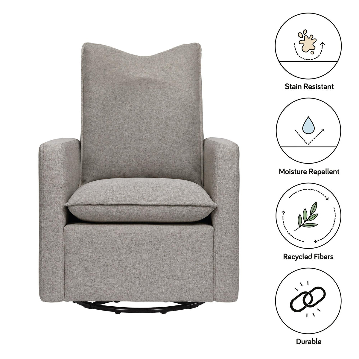 BabylettoBabyletto Cali Pillowback Swivel GliderBabysupermarket