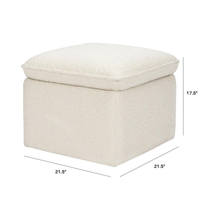 BabylettoBabyletto Cali Storage Ottoman in BoucleBabysupermarket
