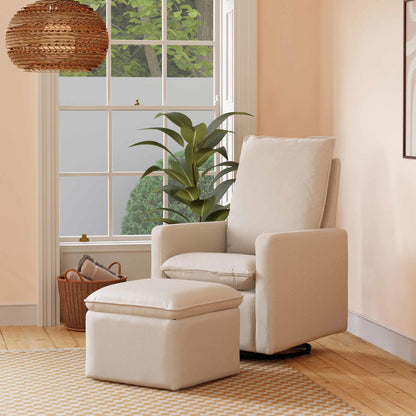 BabylettoBabyletto Cali Storage Ottoman in Eco-Performance Fabric | Water Repellent & Stain ResistantBabysupermarket