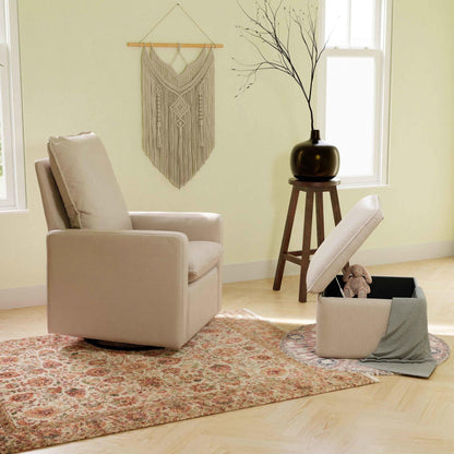 BabylettoBabyletto Cali Storage Ottoman in Eco-Performance Fabric | Water Repellent & Stain ResistantBabysupermarket