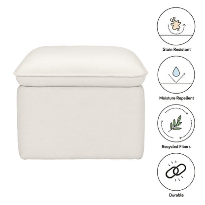 BabylettoBabyletto Cali Storage Ottoman in Eco-Performance Fabric | Water Repellent & Stain ResistantBabysupermarket