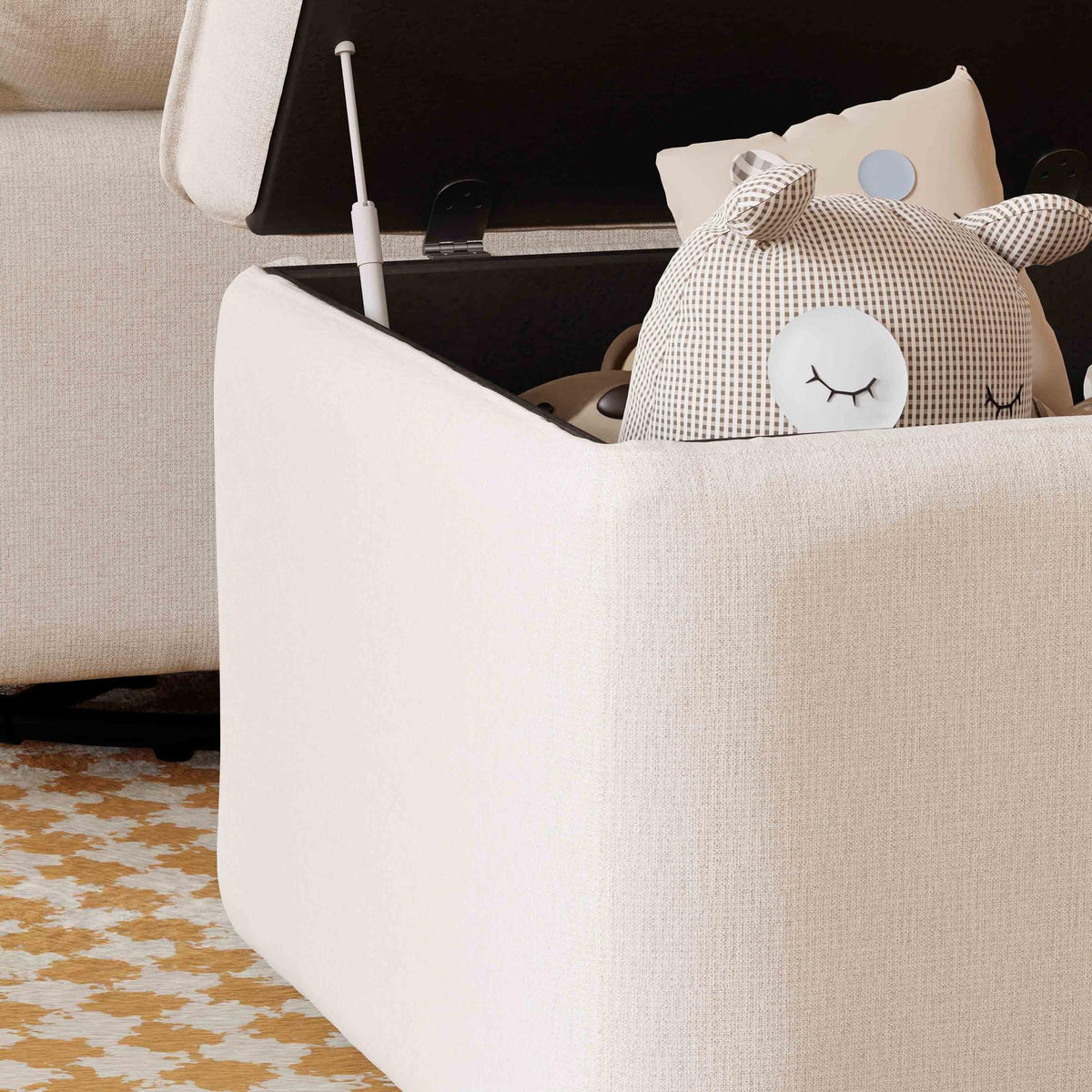 BabylettoBabyletto Cali Storage Ottoman in Eco-Performance Fabric | Water Repellent & Stain ResistantBabysupermarket