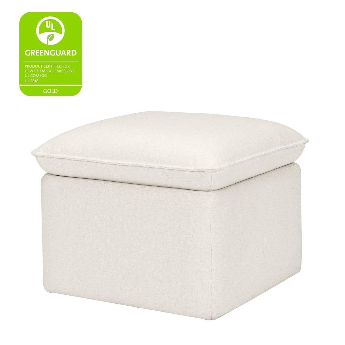 BabylettoBabyletto Cali Storage Ottoman in Eco-Performance Fabric | Water Repellent & Stain ResistantBabysupermarket