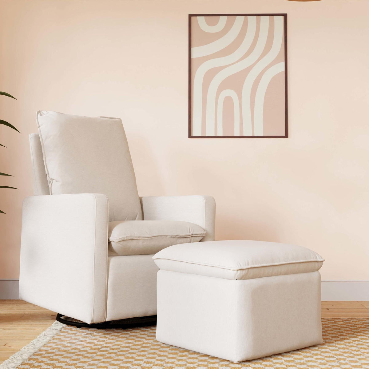 BabylettoBabyletto Cali Storage Ottoman in Eco-Performance Fabric | Water Repellent & Stain ResistantBabysupermarket