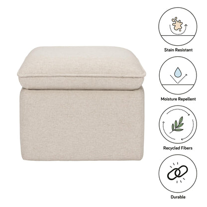 BabylettoBabyletto Cali Storage Ottoman in Eco-Performance Fabric | Water Repellent & Stain ResistantBabysupermarket