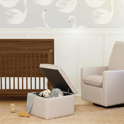 BabylettoBabyletto Cali Storage Ottoman in Eco-Performance Fabric | Water Repellent & Stain ResistantBabysupermarket