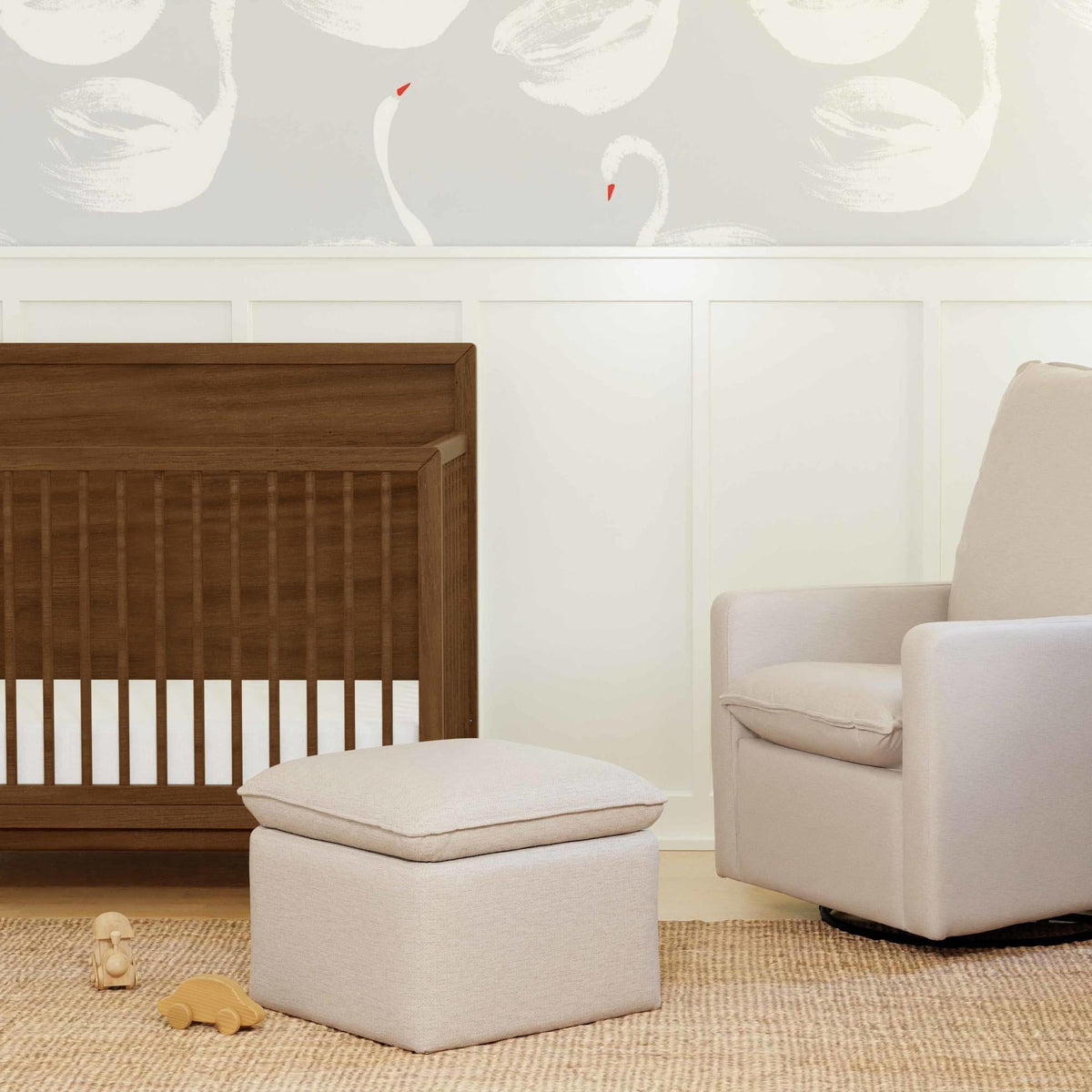 BabylettoBabyletto Cali Storage Ottoman in Eco-Performance Fabric | Water Repellent & Stain ResistantBabysupermarket