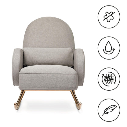 Babyletto Gliders & Rockers Babyletto Compass Rocker in Eco-Performance Fabric | Water Repellent & Stain Resistant
