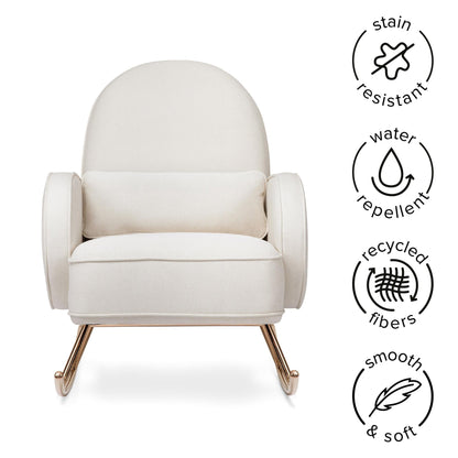 Babyletto Gliders & Rockers Babyletto Compass Rocker in Eco-Performance Fabric | Water Repellent & Stain Resistant