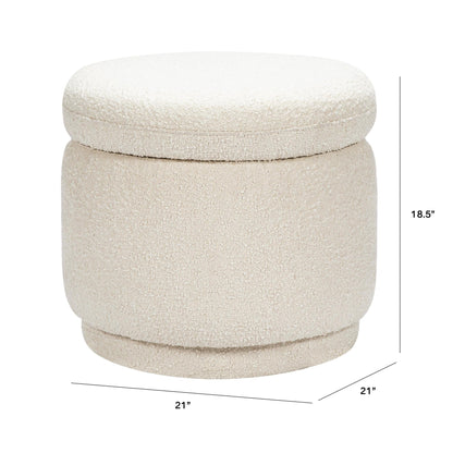 BabylettoBabyletto Enoki Storage Ottoman in BoucleBabysupermarket
