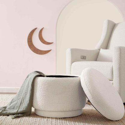 BabylettoBabyletto Enoki Storage Ottoman in BoucleBabysupermarket